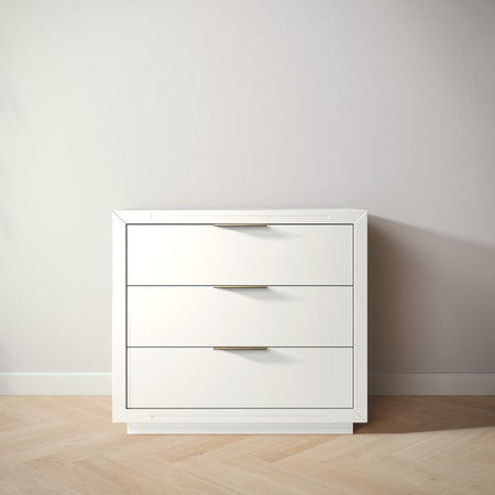 Romina Quadro Single Dresser Dressers Romina Furniture Solid White