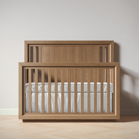 Romina Quadro Convertible Crib Cribs Romina Furniture Harvest