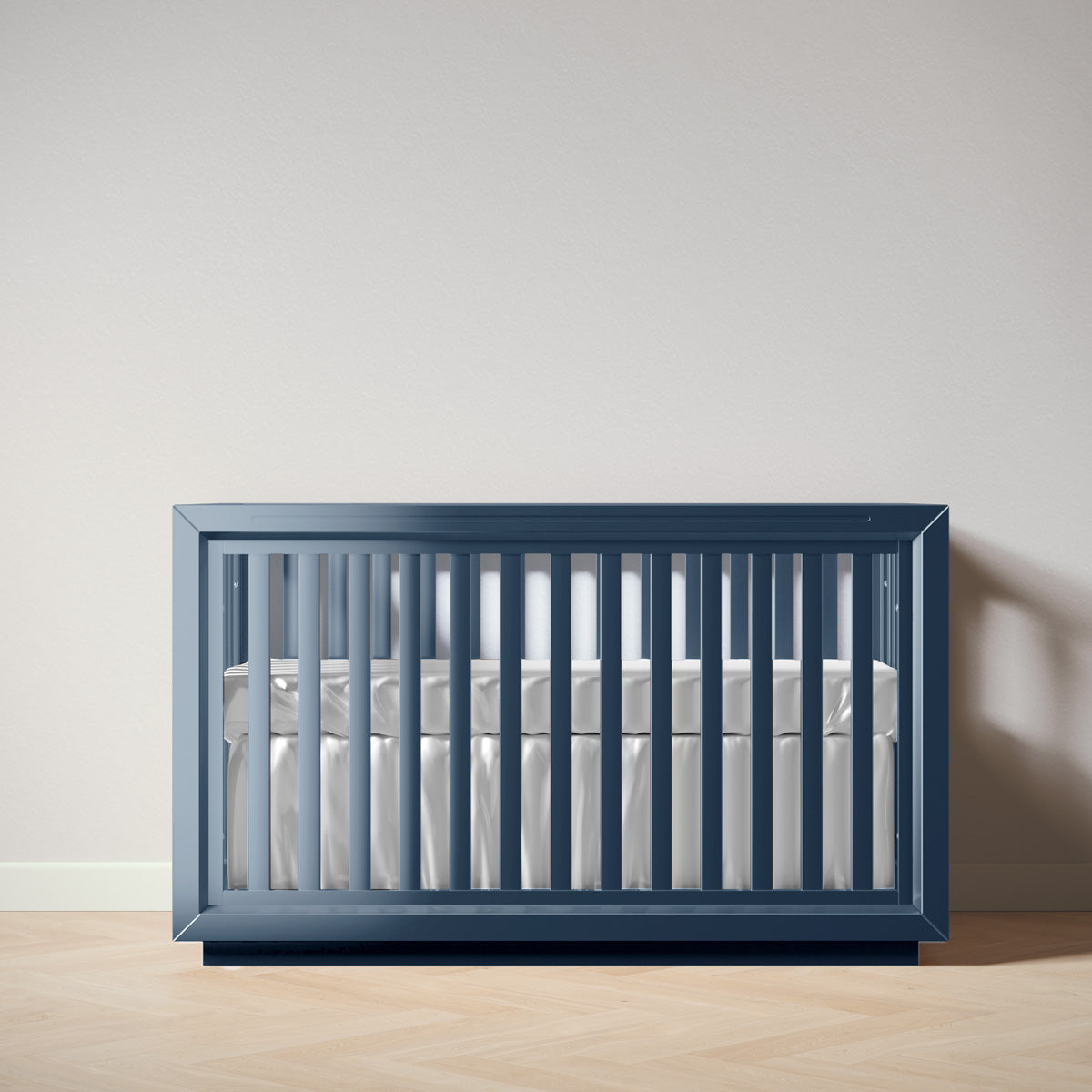 Romina Quadro Classic Crib Cribs Romina Furniture Navy