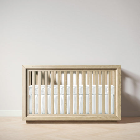 Romina Quadro Classic Crib Cribs Romina Furniture Sandstone