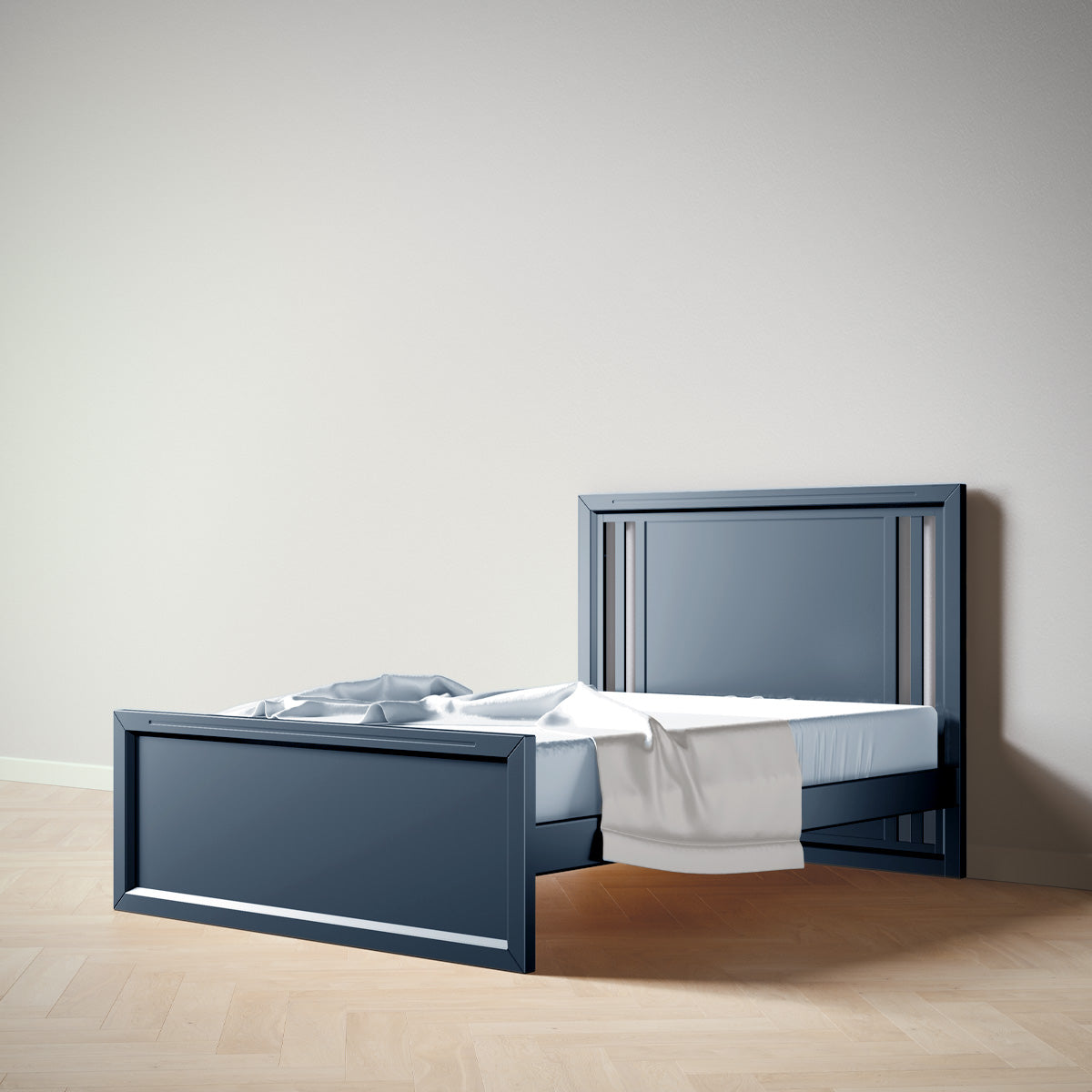 Romina Quadro Full-Size Bed Beds - Full Romina Furniture Navy