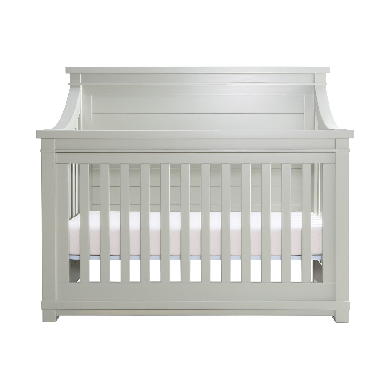 Rowan Flat Top Crib Convertible Cribs Baby Appleseed Sage
