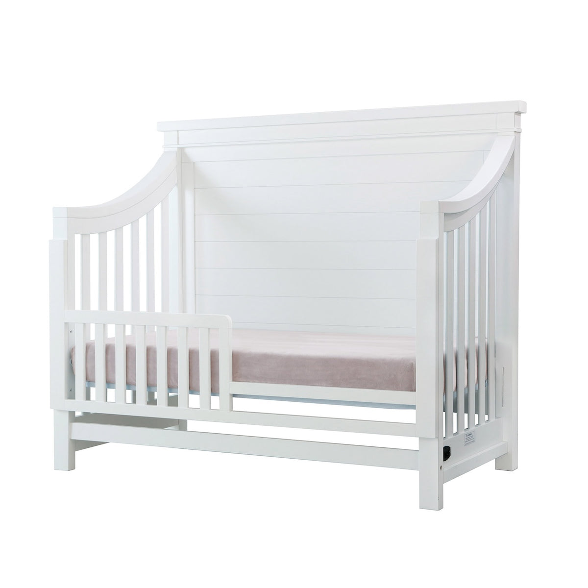 Rowan Toddler Rail Toddler Guard Rails Baby Appleseed Pure White