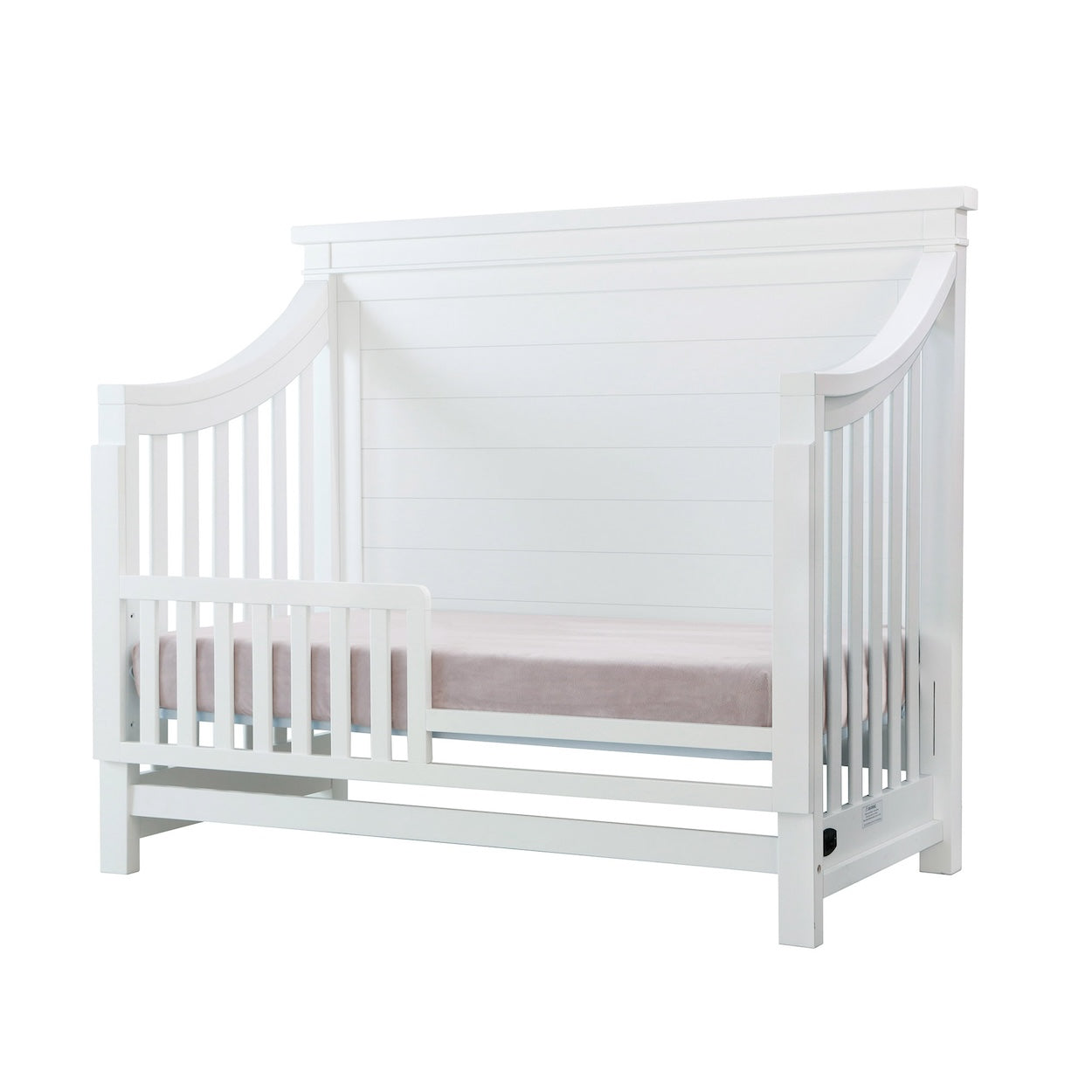 Rowan Toddler Rail Toddler Guard Rails Baby Appleseed Pure White