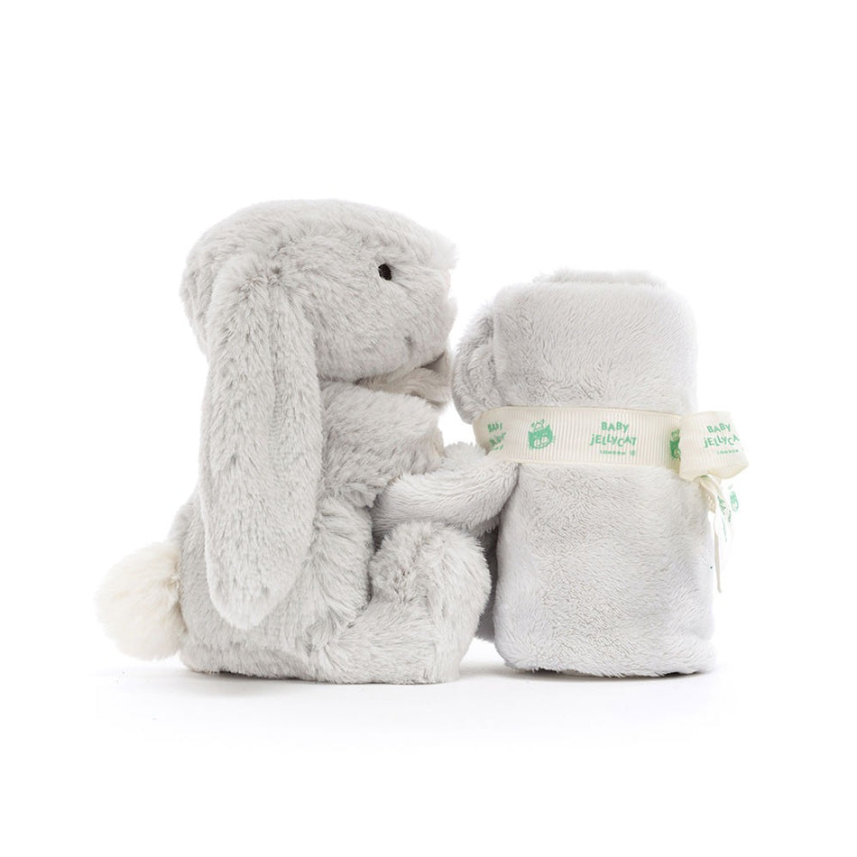Bashful Silver Bunny Soother Security Blankets Jellycat