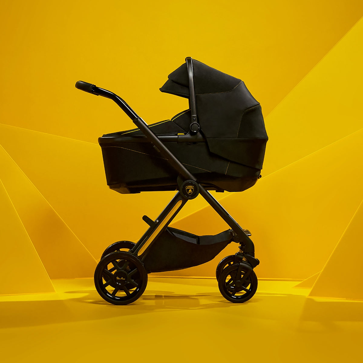 Reef AL Giallo Stroller Bassinet + Bundle Strollers - Single Silver Cross