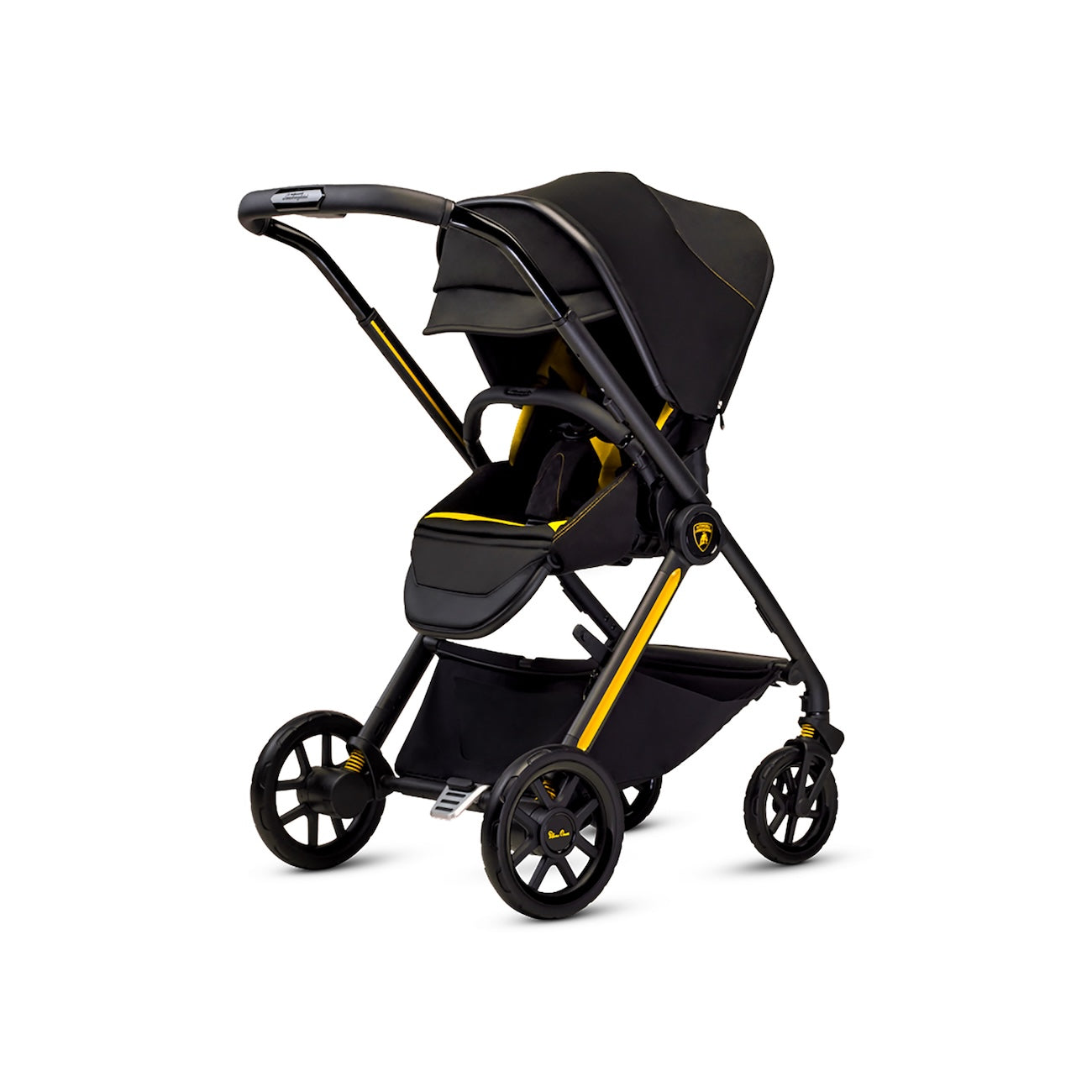 Reef AL Giallo Stroller Bassinet + Bundle Strollers - Single Silver Cross