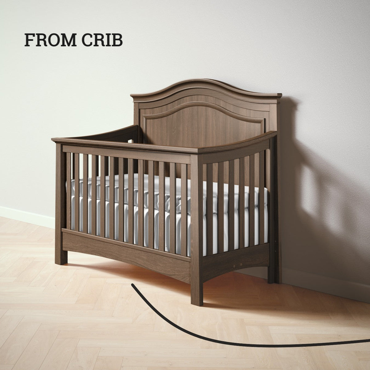 Universal Full-Bed Conversion Kit (Edison | Jackson | Serena) Crib Conversion Kits Silva Furniture
