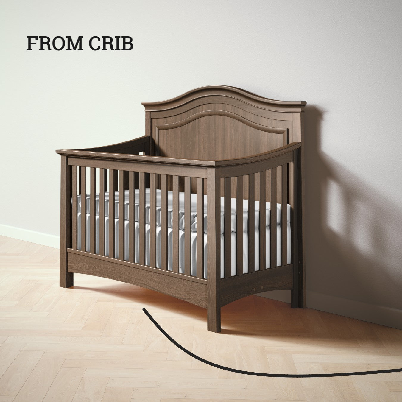 Universal Full-Bed Conversion Kit (Edison | Jackson | Serena) Crib Conversion Kits Silva Furniture