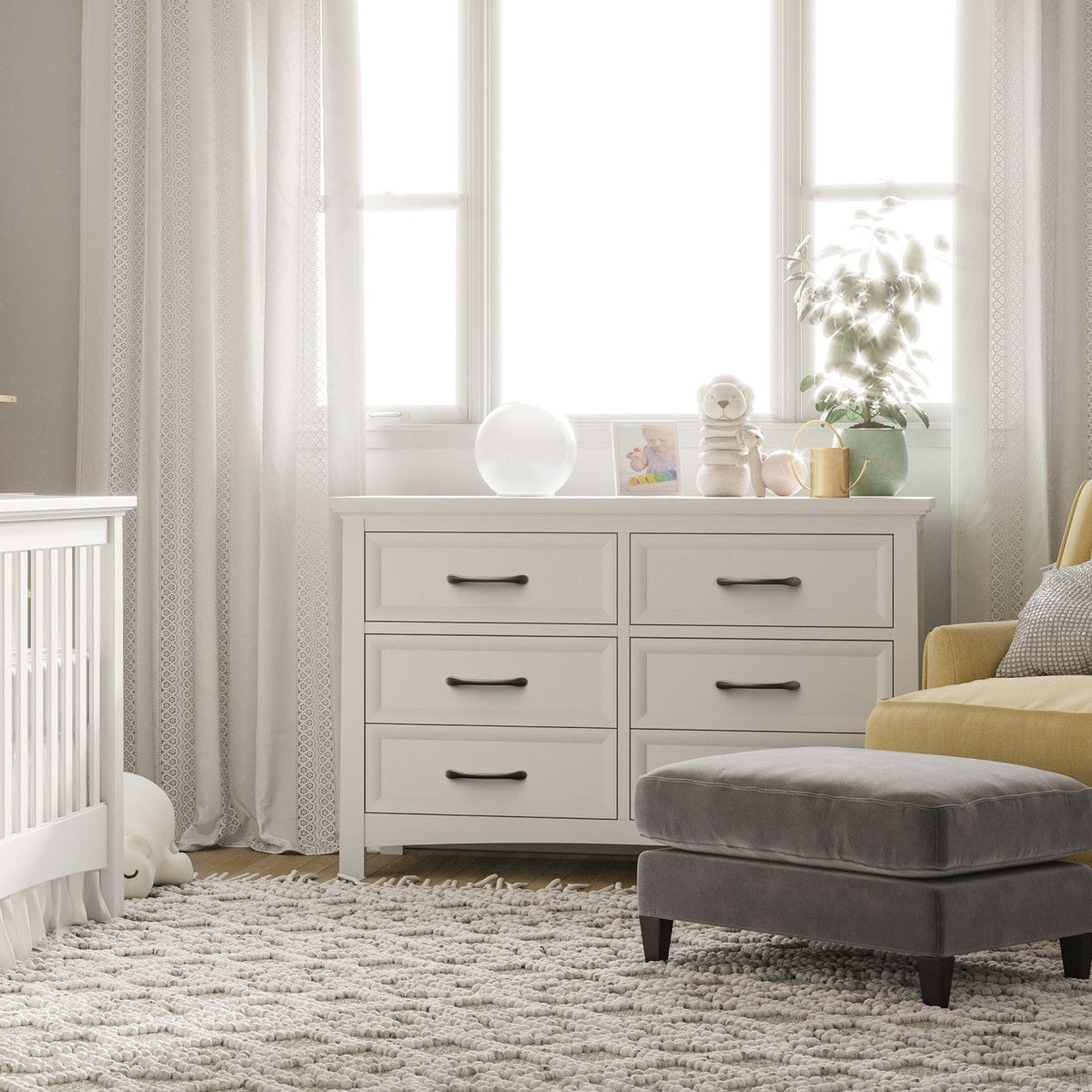 Serena Double Dresser Dressers Silva Furniture