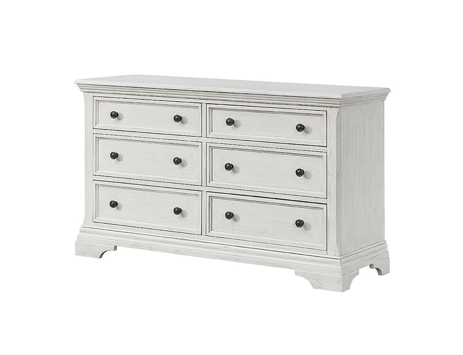 Olivia Arch Top Convertible Crib + Dresser & Chest