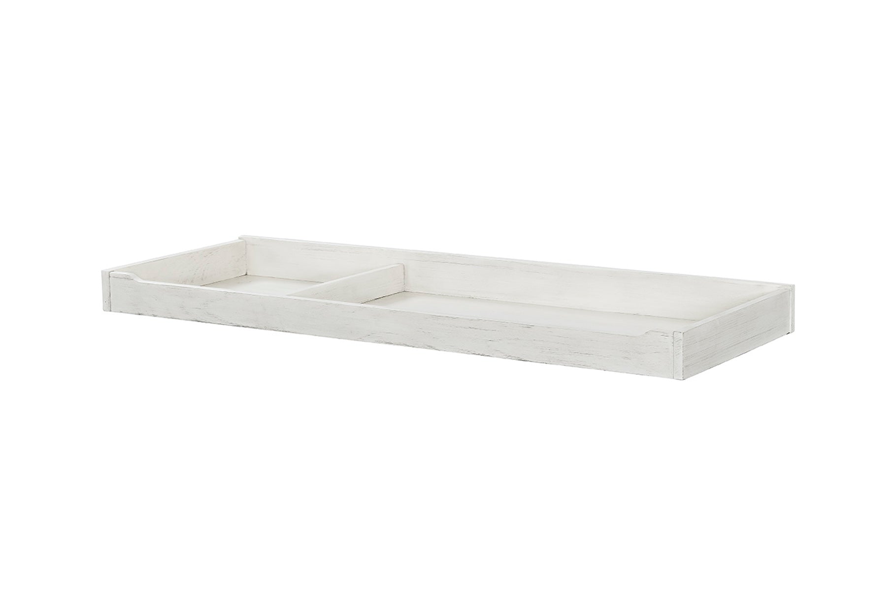 Olivia Changer Top Changing Mat & Tray Covers Westwood Design Brushed White ( Distressed )