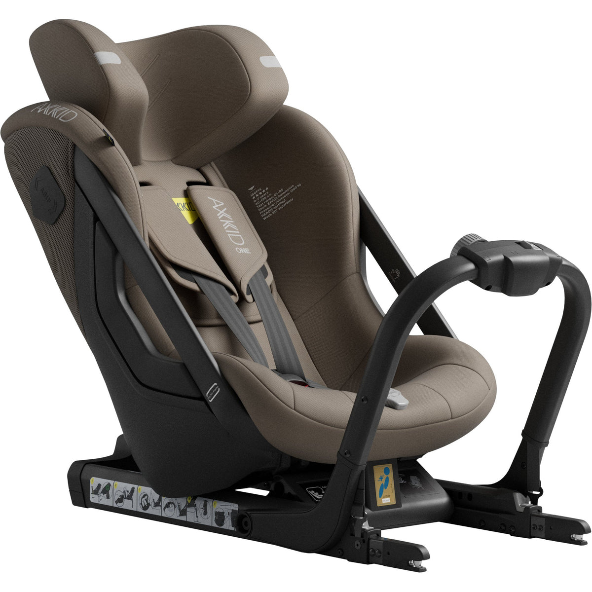 ONE 3 Rear-Facing Car Seat Car Seats - Infant Axkid Driftwood Beige