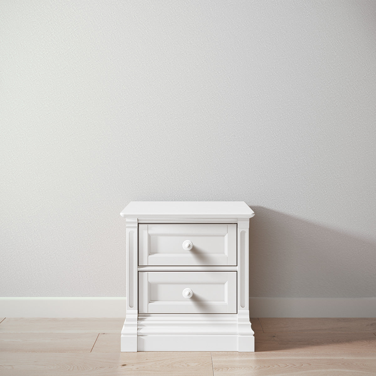 Romina Imperio Nightstand Nightstands Romina Furniture Solid White Standard