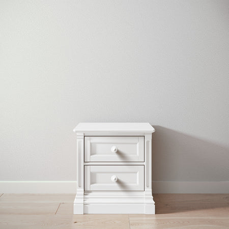 Romina Imperio Nightstand Nightstands Romina Furniture Solid White Standard