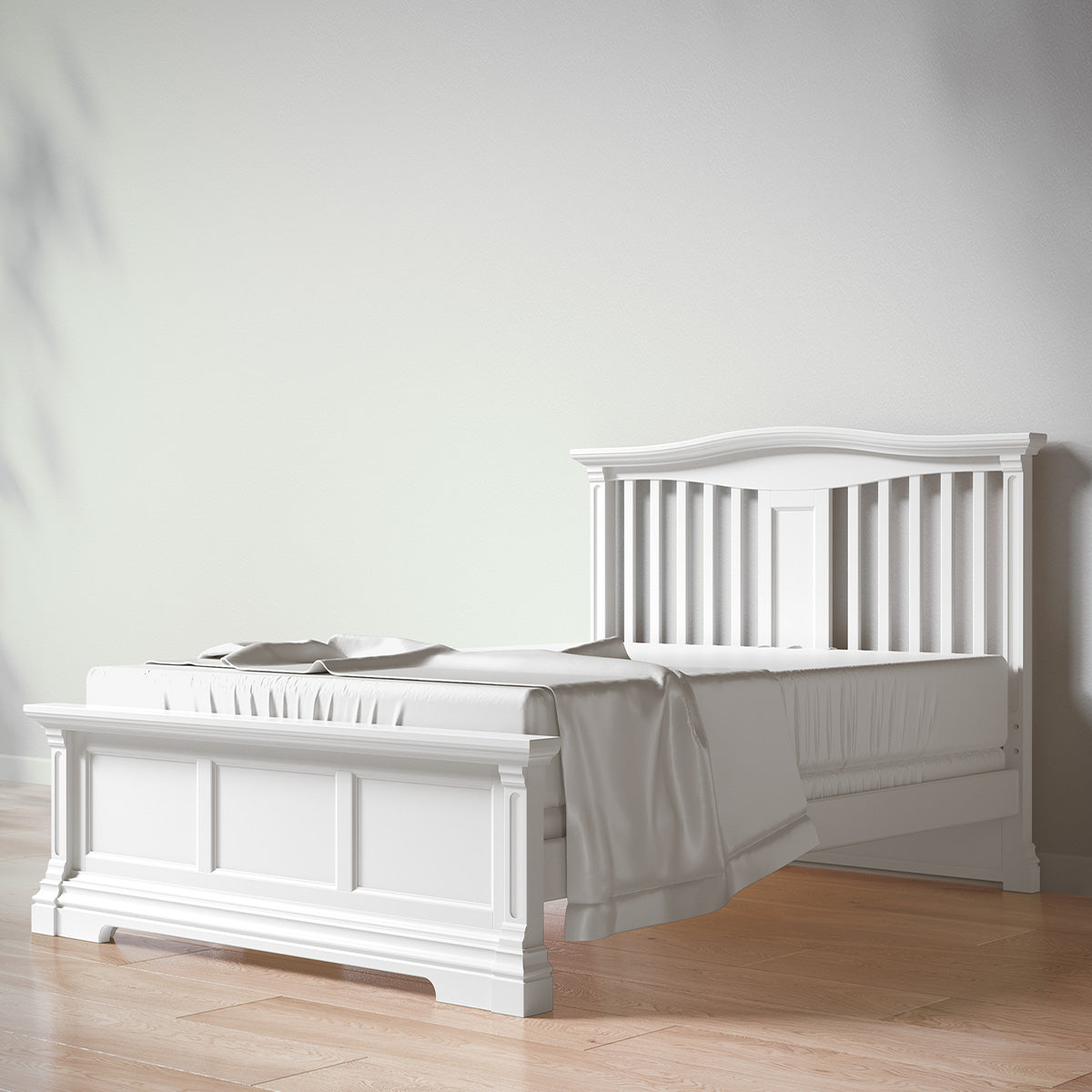 Romina Imperio Full Bed Beds - Full Romina Furniture Solid White