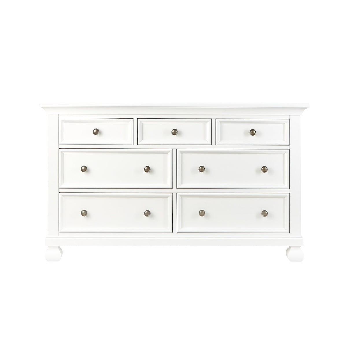 Solvang Double Dresser Dressers Baby Appleseed Pure White