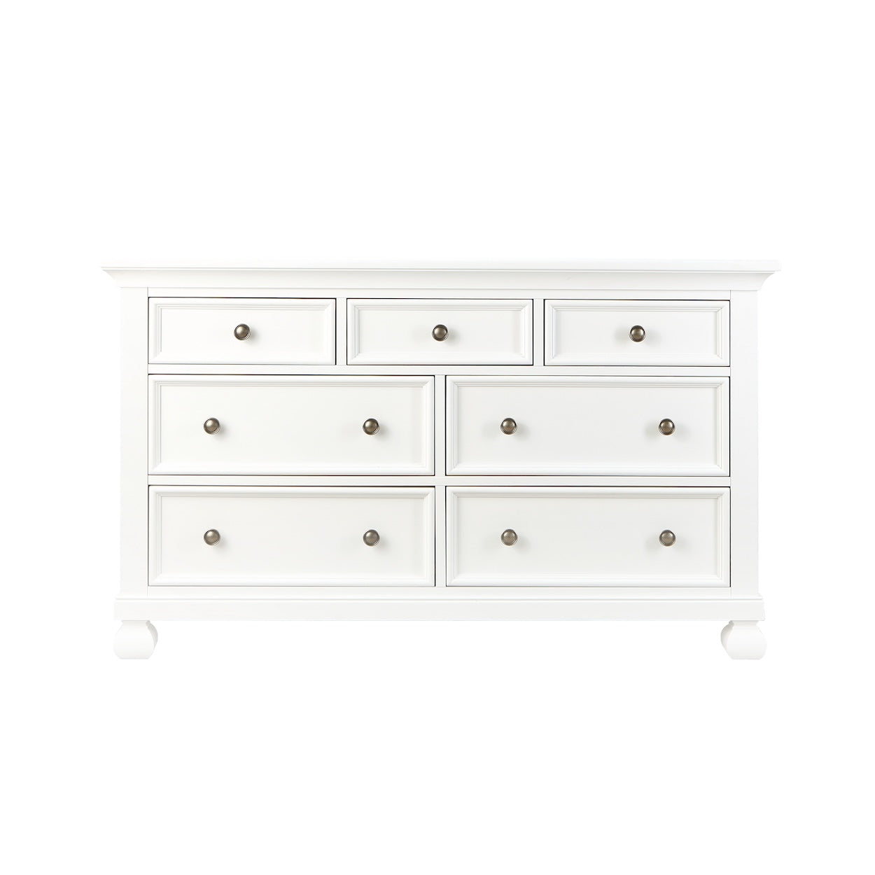 Solvang Double Dresser Dressers Baby Appleseed Pure White