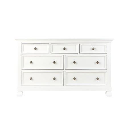 Solvang Double Dresser Dressers Baby Appleseed Pure White