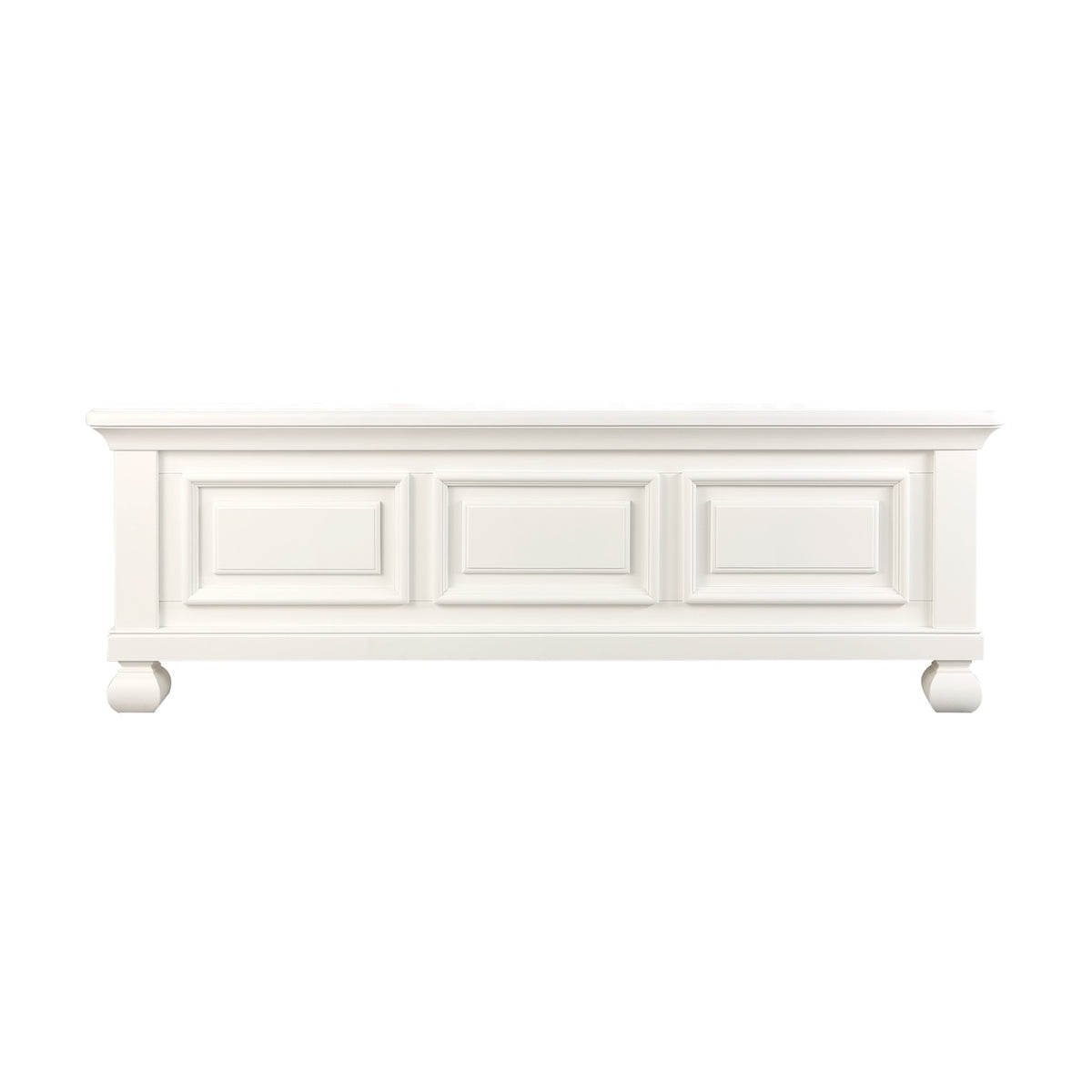 Solvang Low Profile Footboard Crib Conversion Kits Baby Appleseed Pure White