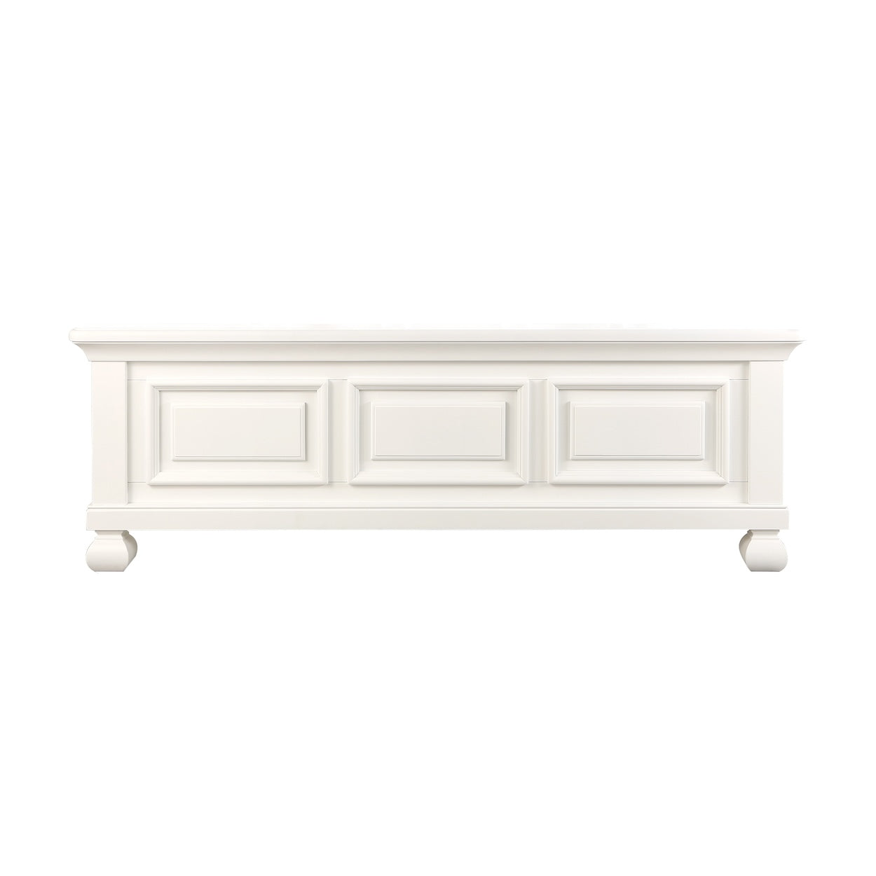 Solvang Low Profile Footboard Crib Conversion Kits Baby Appleseed Pure White