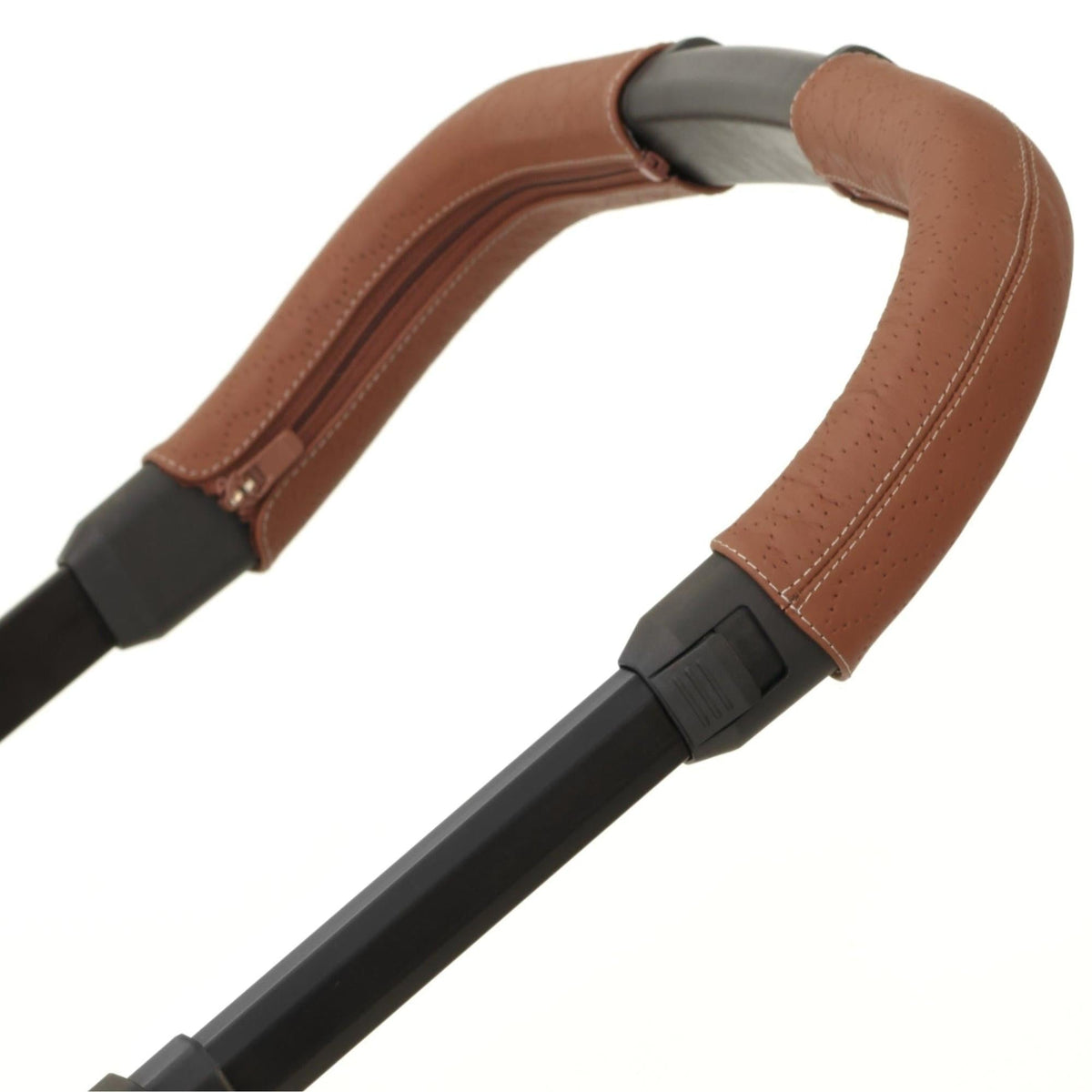 Switchback Frame Napa Leather Handlebar Grip Stroller Accessories Veer