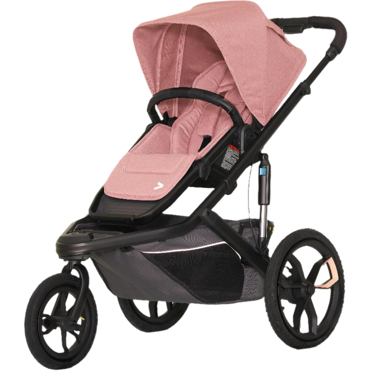 Switch&Jog (Switchback Seat, &Jog Frame) Strollers - Jogging/All-Terrain Veer Rose Quartz