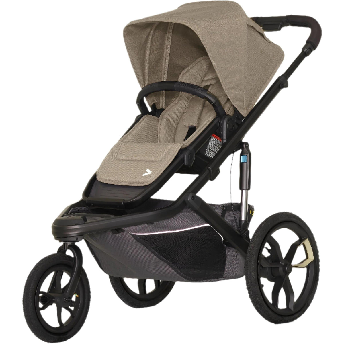 Switch&Jog (Switchback Seat, &Jog Frame) Strollers - Jogging/All-Terrain Veer Brown Mica