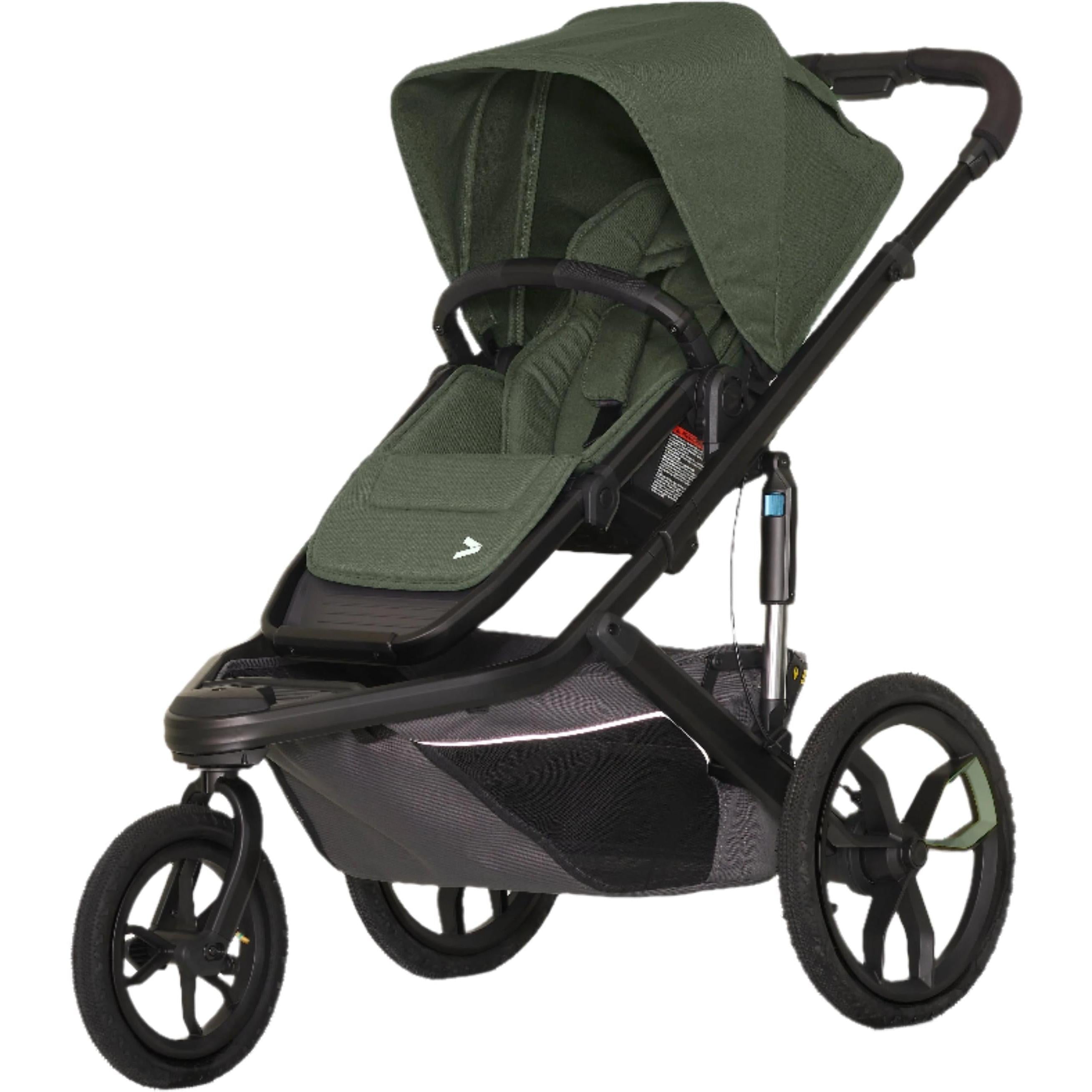 Switch&Jog (Switchback Seat, &Jog Frame) Strollers - Jogging/All-Terrain Veer Green Jasper