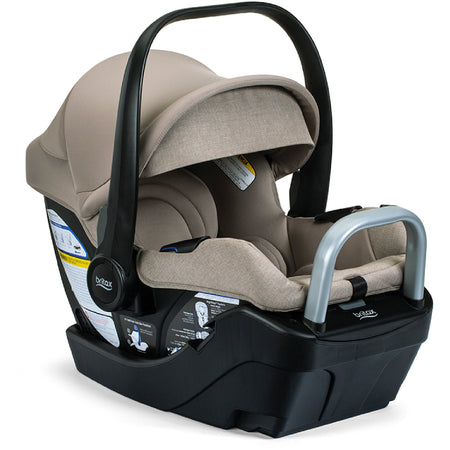 Willow S Infant Car Seat + Alpine Base Car Seats - Infant Britax Teak