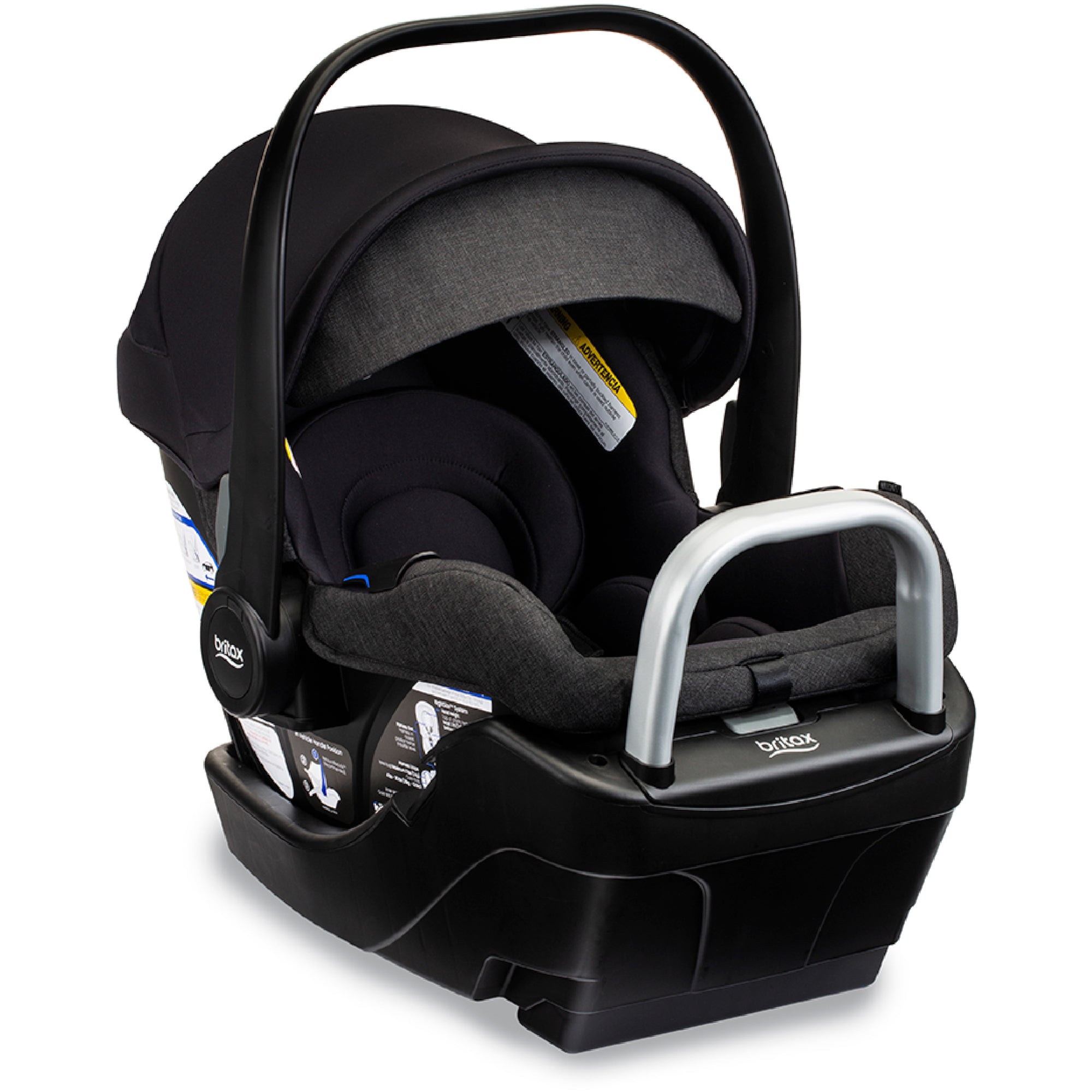 Willow S Infant Car Seat + Alpine Base Car Seats - Infant Britax Raven Black
