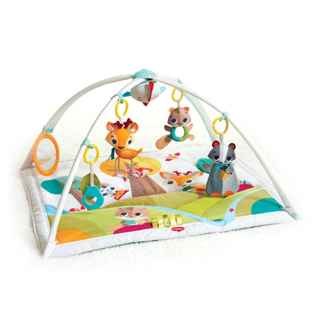 Into The Forest Gymini Deluxe Activity Gym Play Mat Mobiles Tiny Love