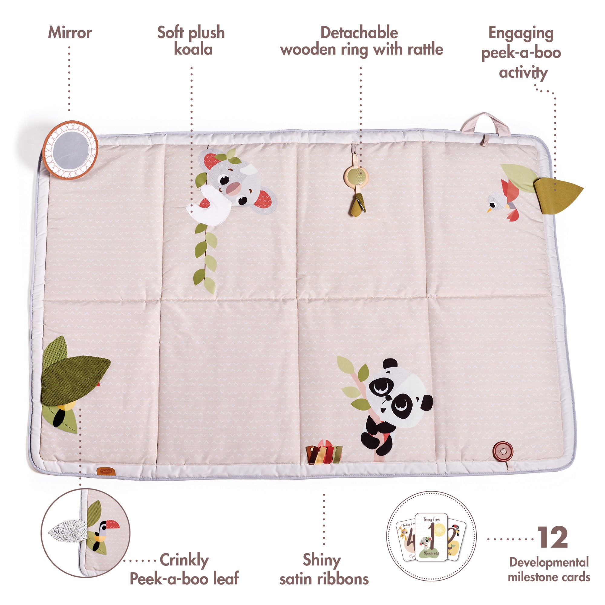 Boho Chic Super Mat Toys - Infant Tiny Love