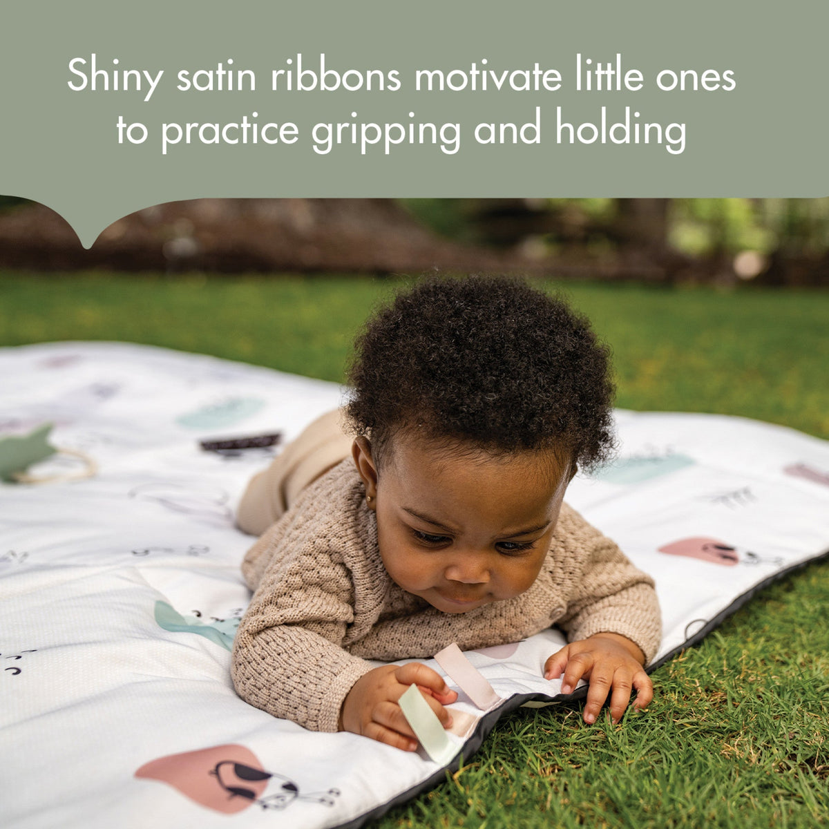 Black & White XL Outdoor Mat Toys - Infant Tiny Love
