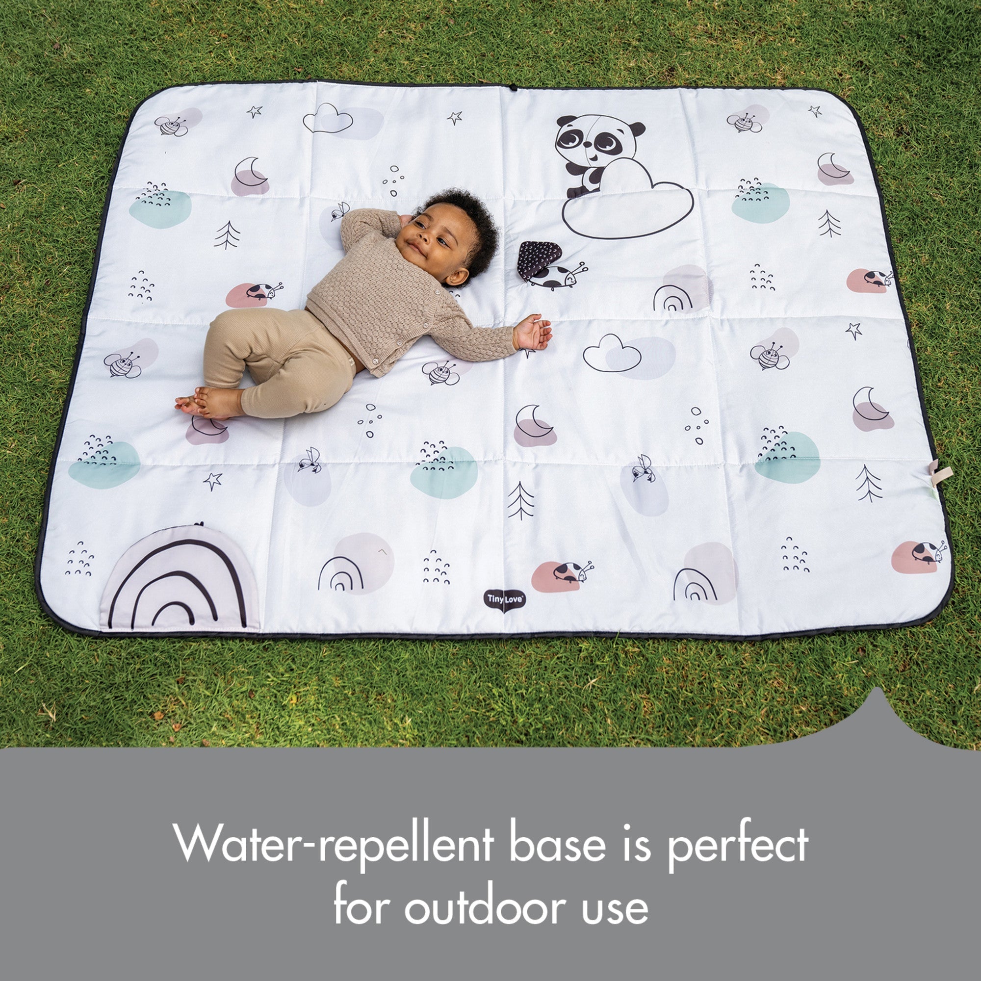 Black & White XL Outdoor Mat Toys - Infant Tiny Love