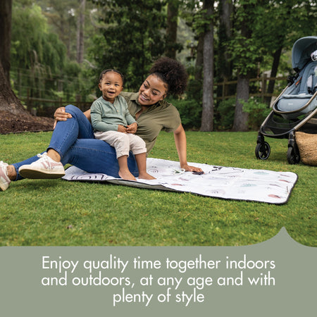 Black & White XL Outdoor Mat Toys - Infant Tiny Love