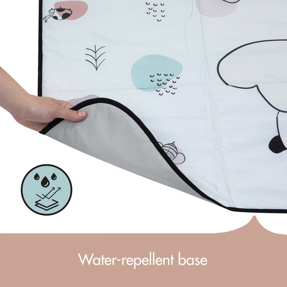 Black & White XL Outdoor Mat Toys - Infant Tiny Love
