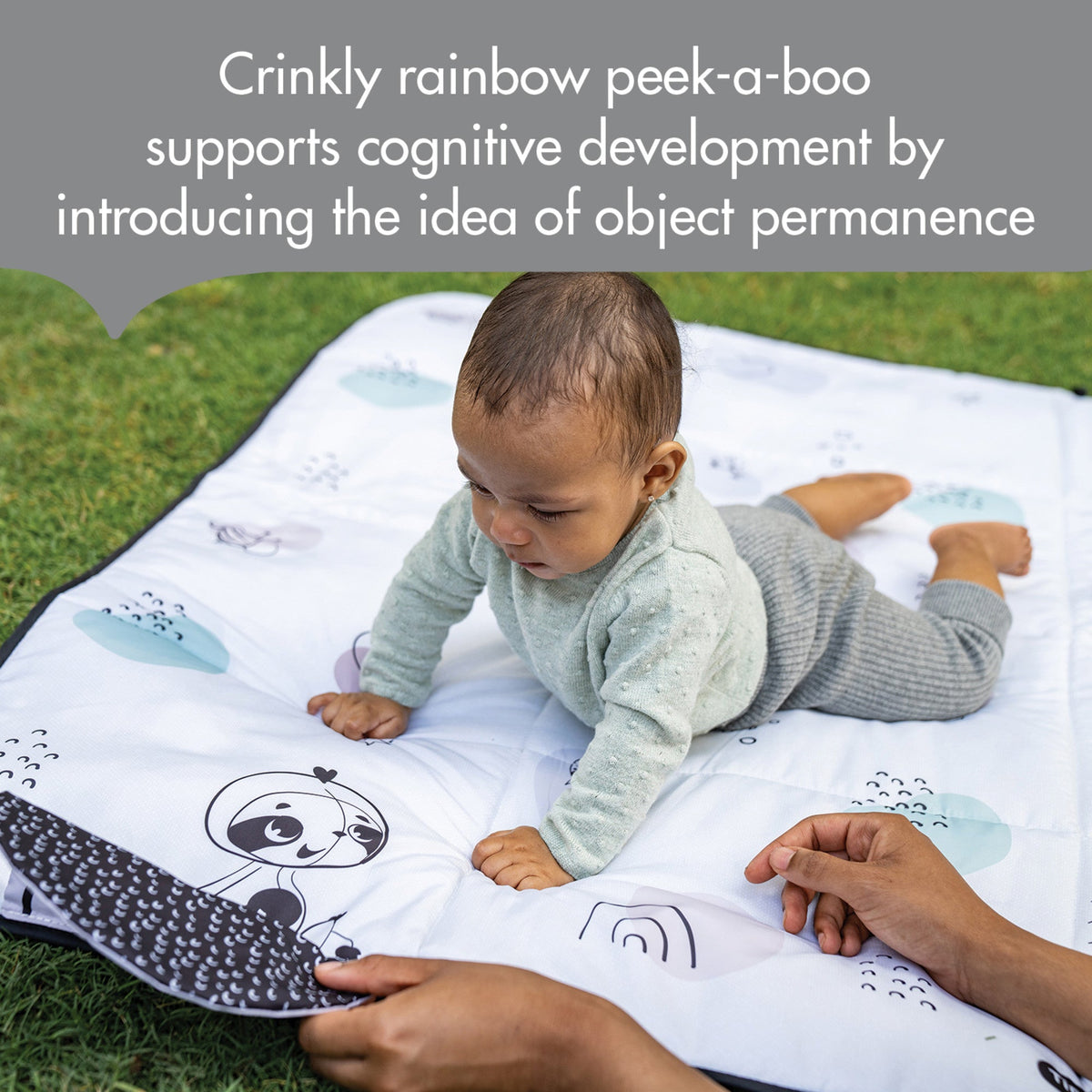 Black & White XL Outdoor Mat Toys - Infant Tiny Love