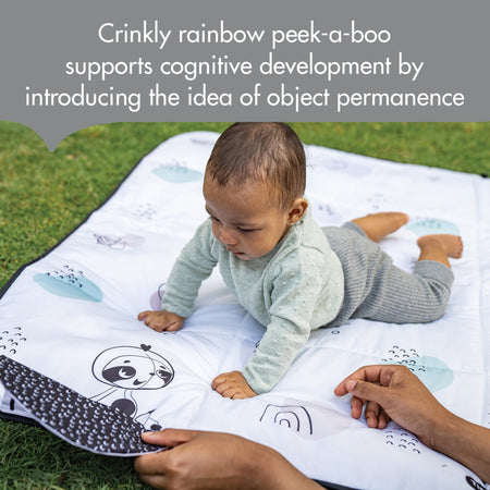 Black & White XL Outdoor Mat Toys - Infant Tiny Love