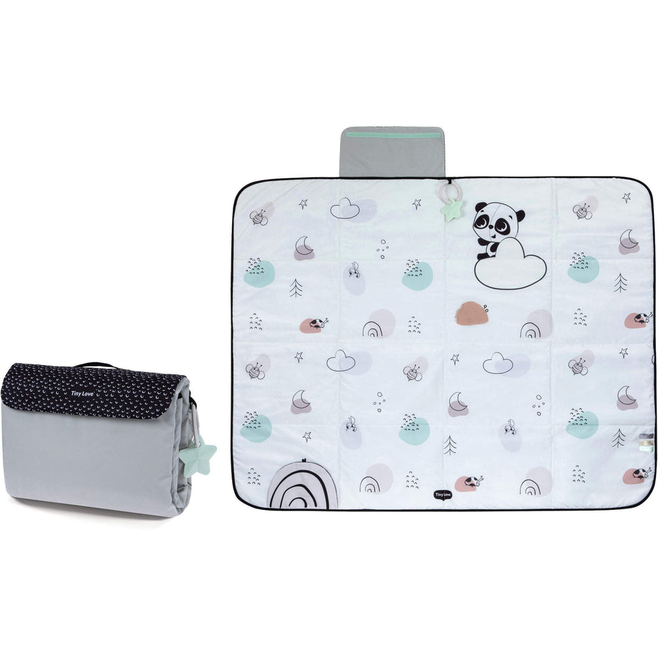 Black & White XL Outdoor Mat