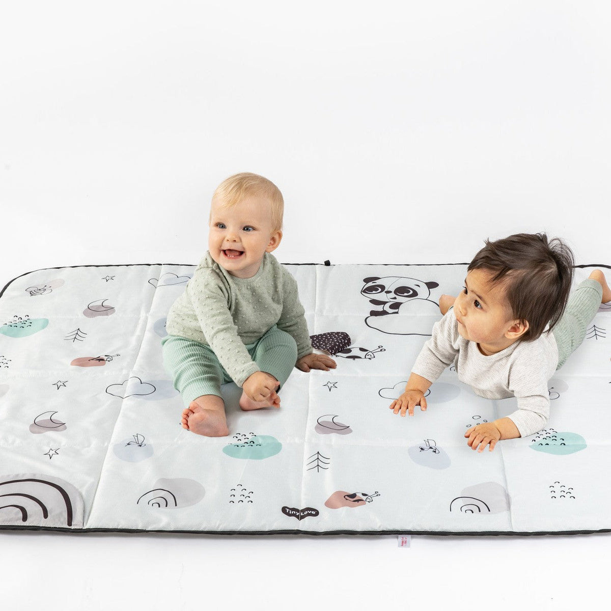 Black & White XL Outdoor Mat Toys - Infant Tiny Love