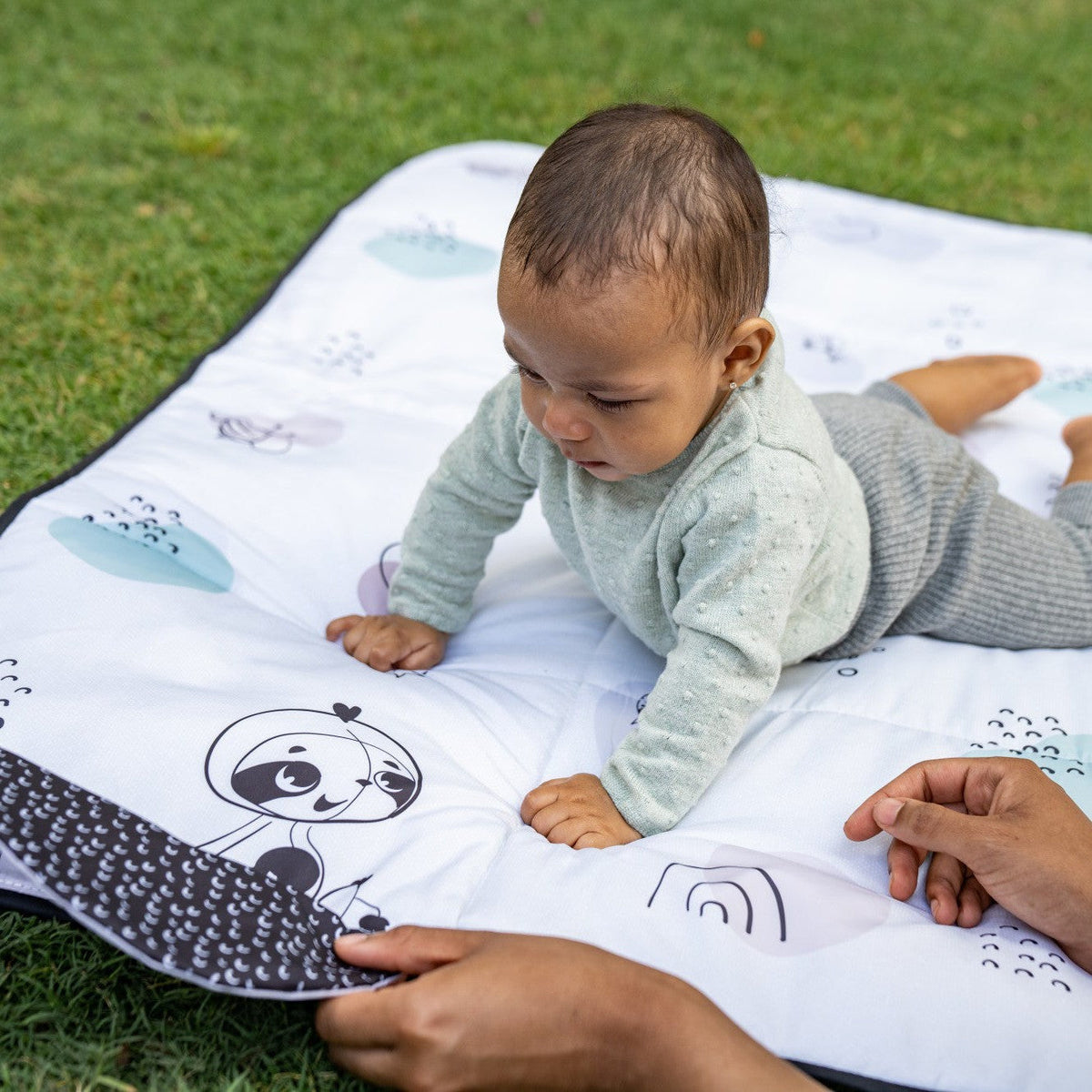 Black & White XL Outdoor Mat Toys - Infant Tiny Love
