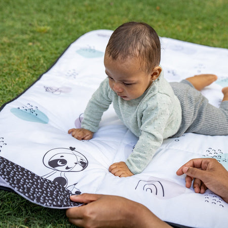 Black & White XL Outdoor Mat Toys - Infant Tiny Love