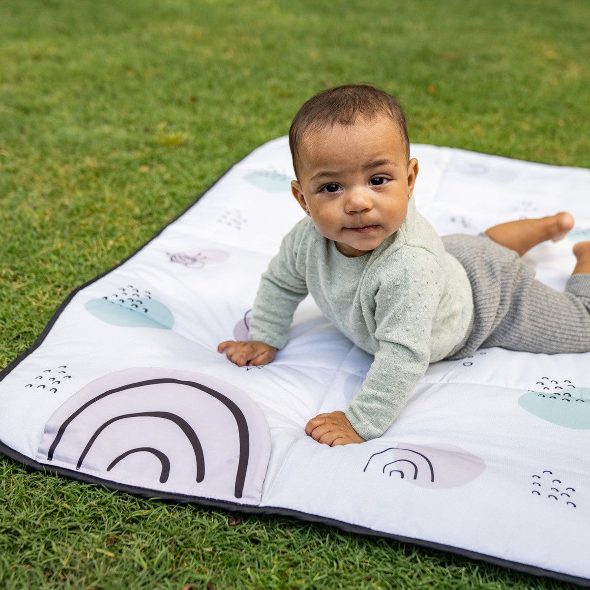 Black & White XL Outdoor Mat Toys - Infant Tiny Love