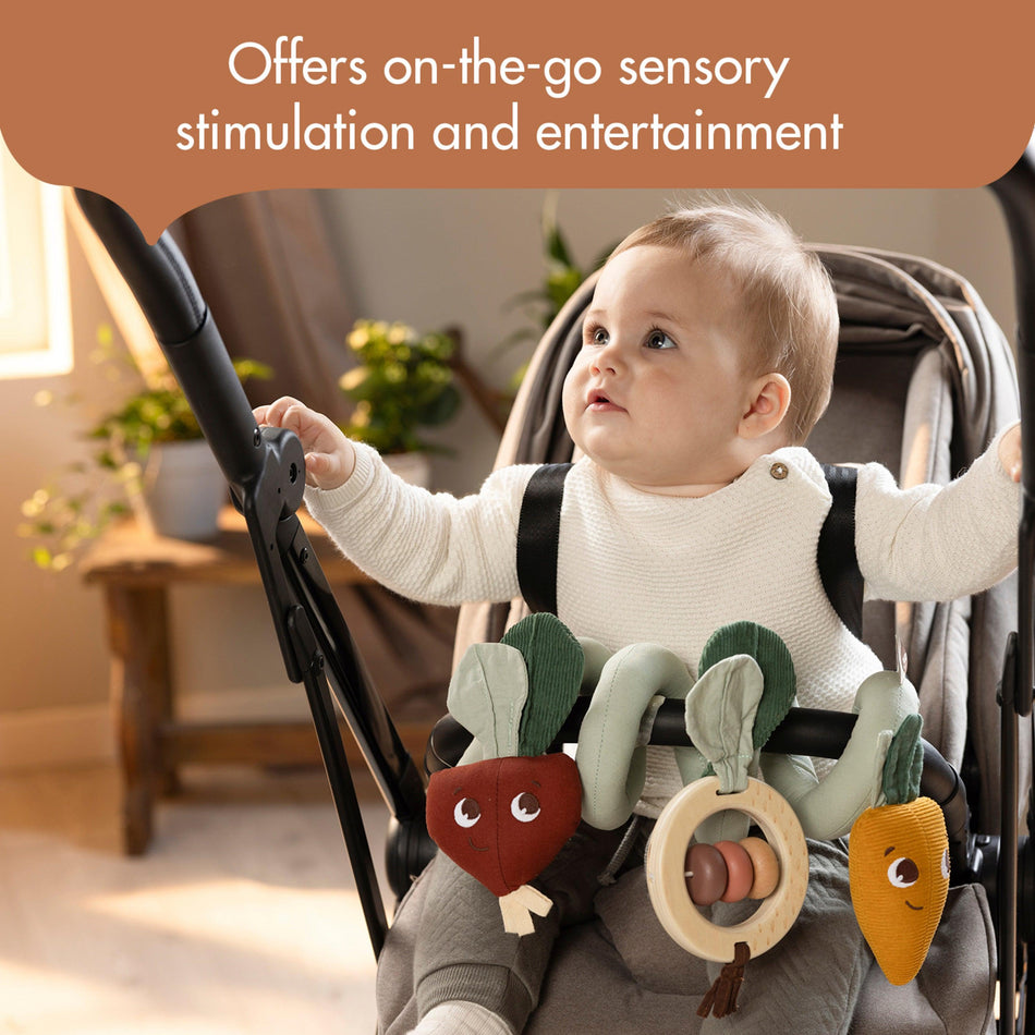 Spiral Stroller Activity Toy | Garden of Adventures