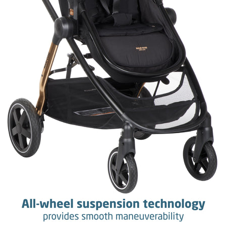maxi cosi double travel system Maxi Cosi Zelia Luxe 5-in-1 Modular Travel System (New Hope Black)