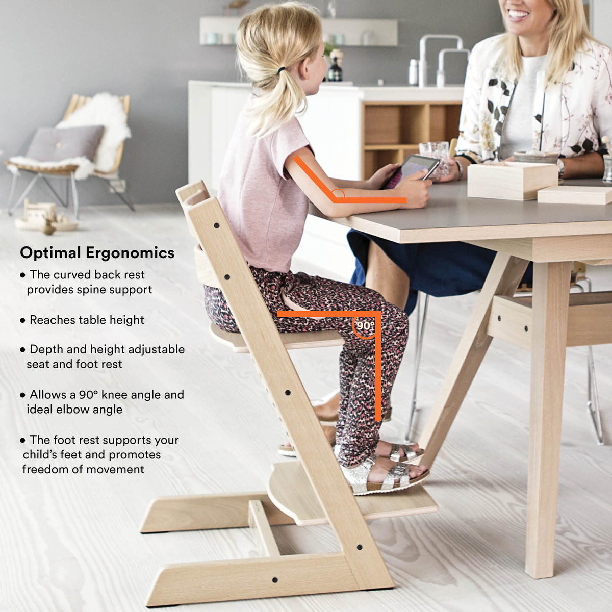 Tripp Trapp Chair Oak High Chairs Stokke