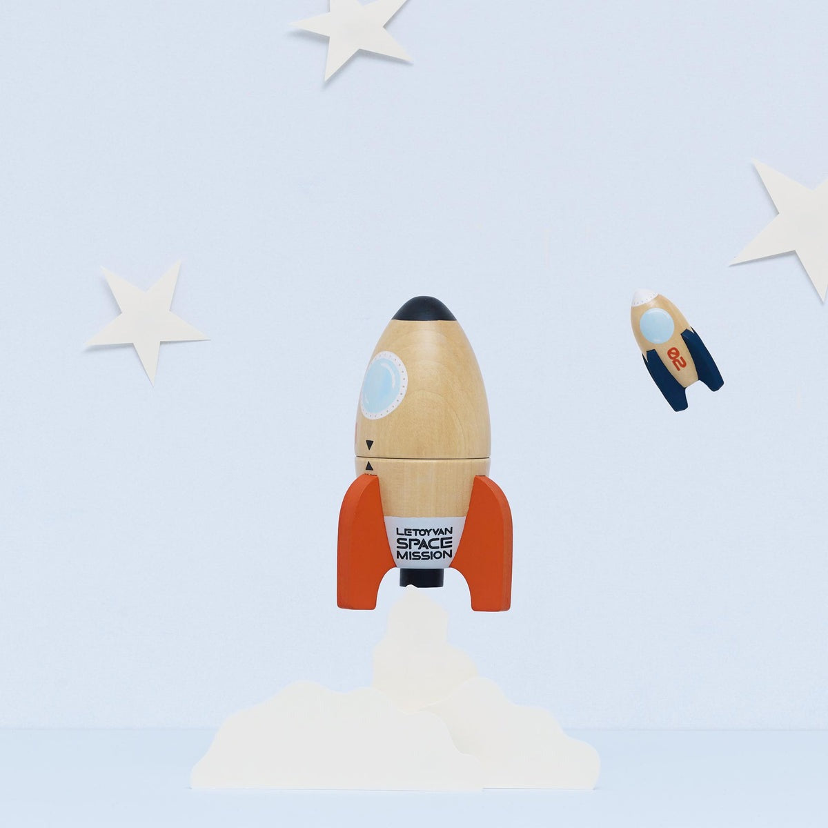 Le Toy Van Magnetic Space Rocket Duo – Destination Baby & Kids