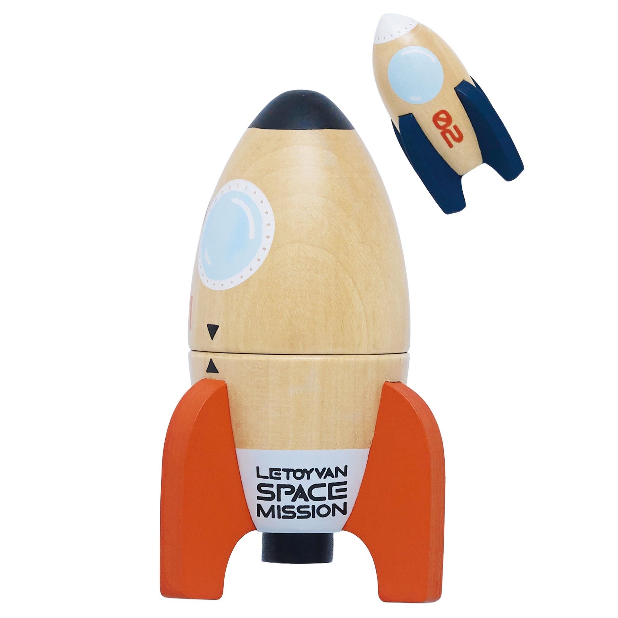 Le Toy Van Magnetic Space Rocket Duo – Destination Baby & Kids