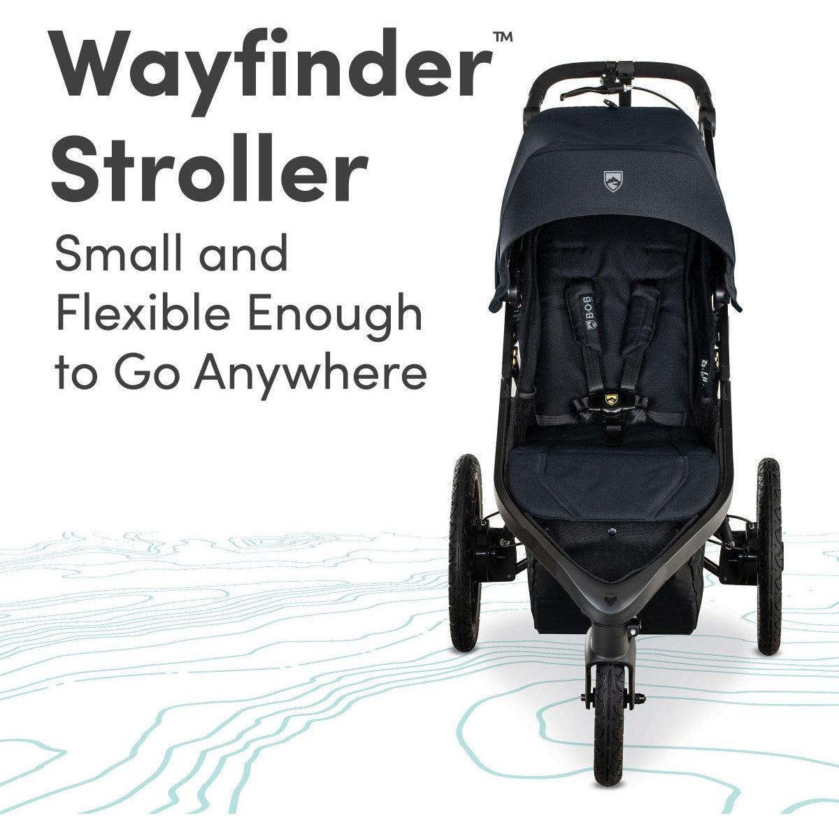 Wayfinder Jogging Stroller Strollers - Single BOB